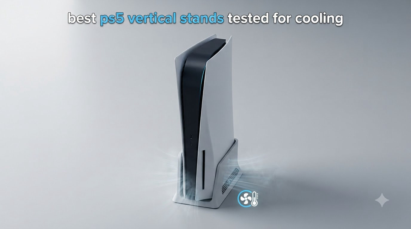 best ps5 vertical stands tested for cooling