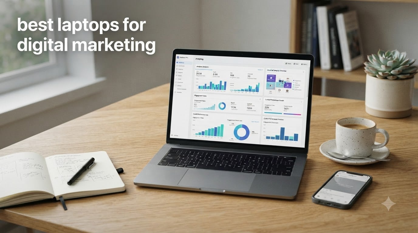 best laptops for digital marketing