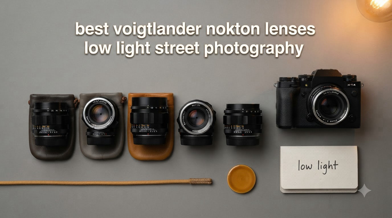 best voigtlander nokton lenses low light street photography