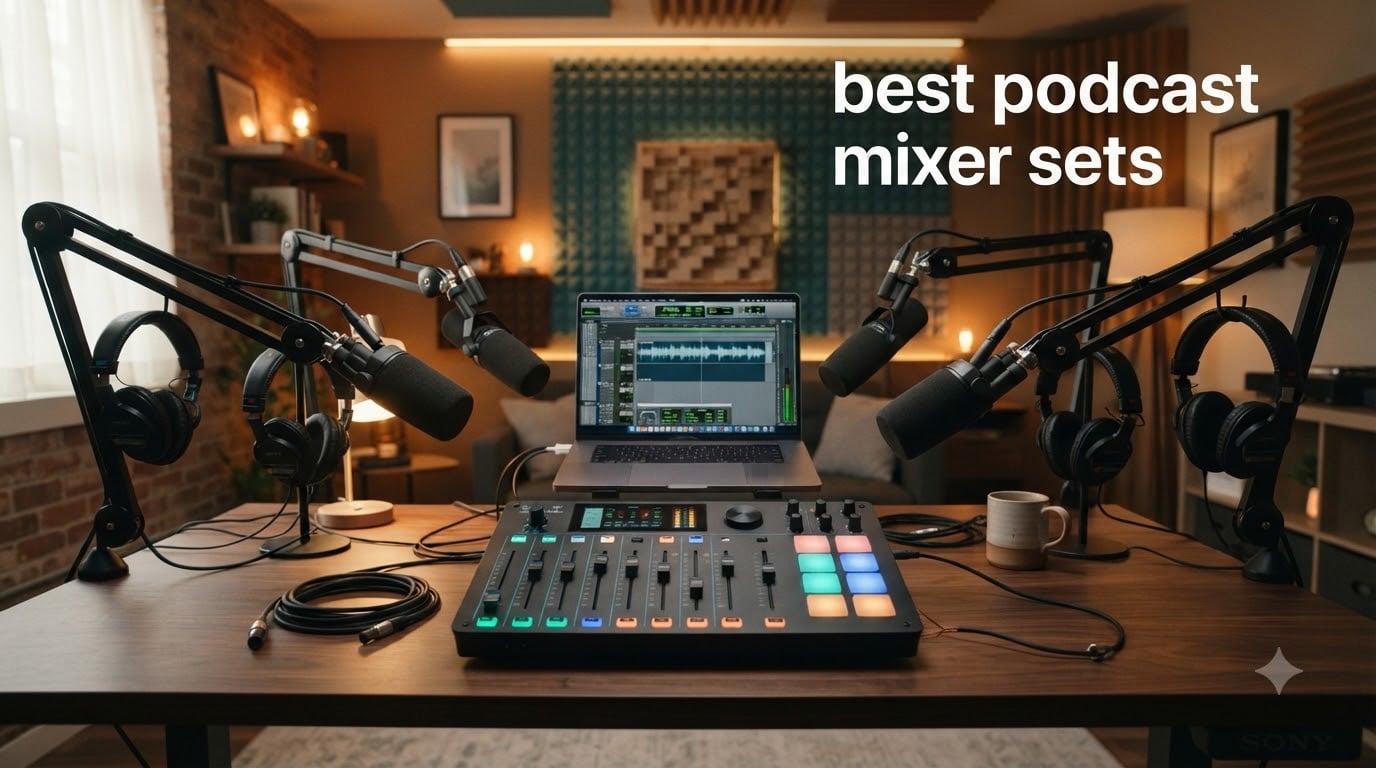 best podcast mixer sets