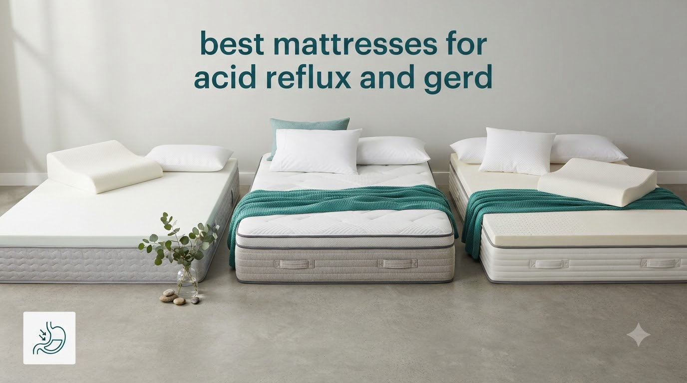best mattresses for acid reflux and gerd