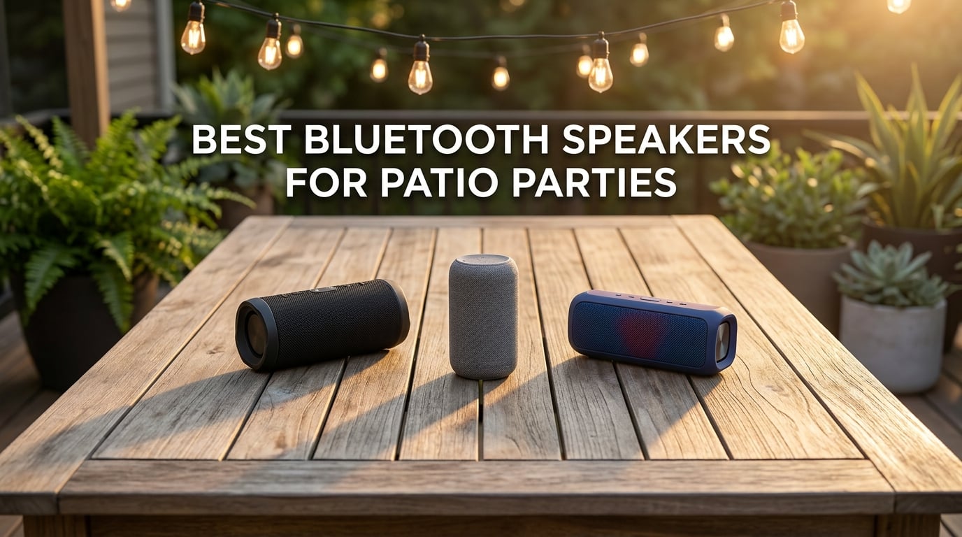 best bluetooth speakers for patio parties