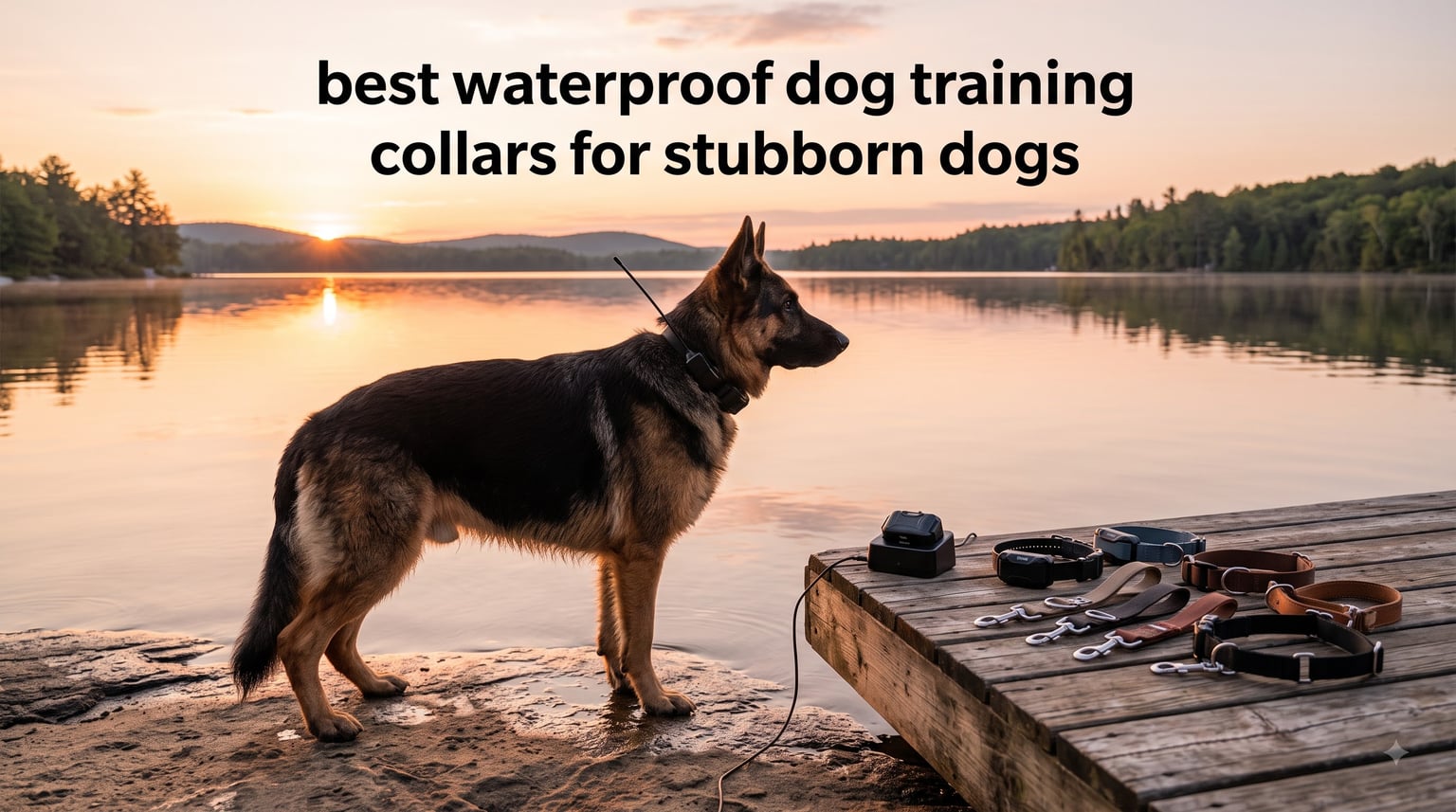 best waterproof dog training collars for stubborn dogs