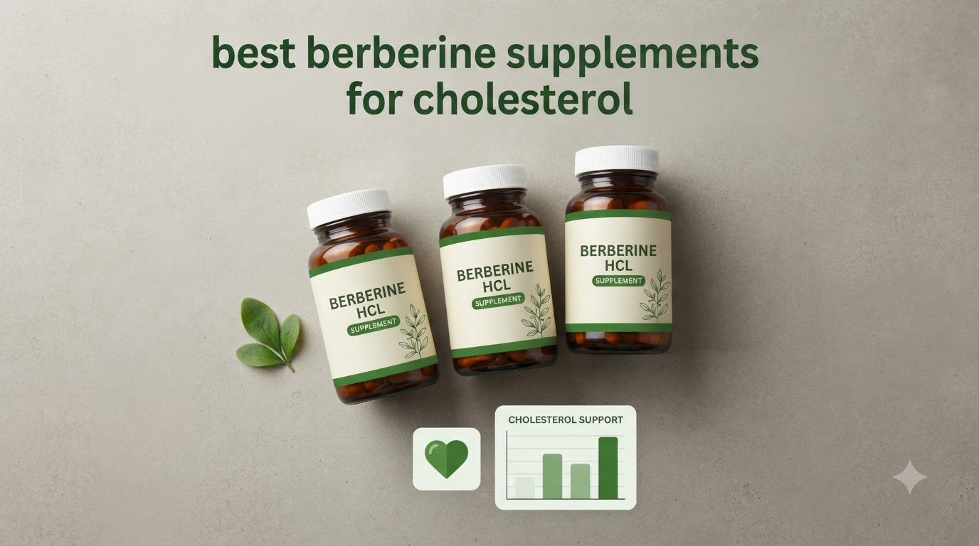 best berberine supplements for cholesterol