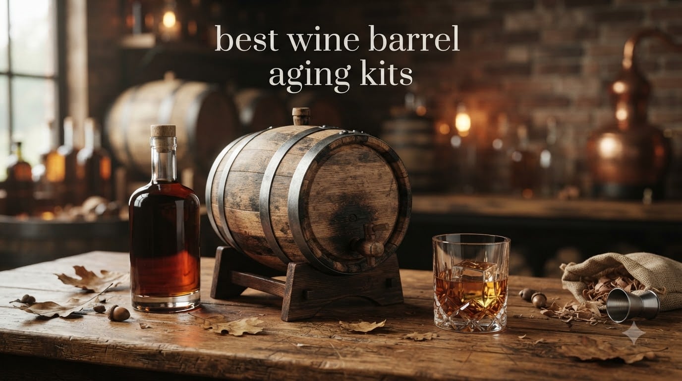 best wine barrel aging kits