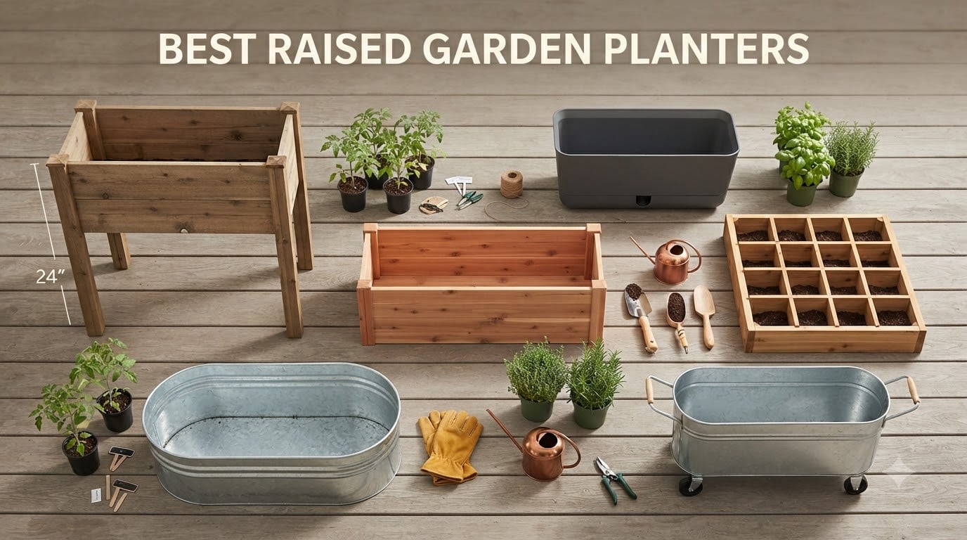 best raised garden planters