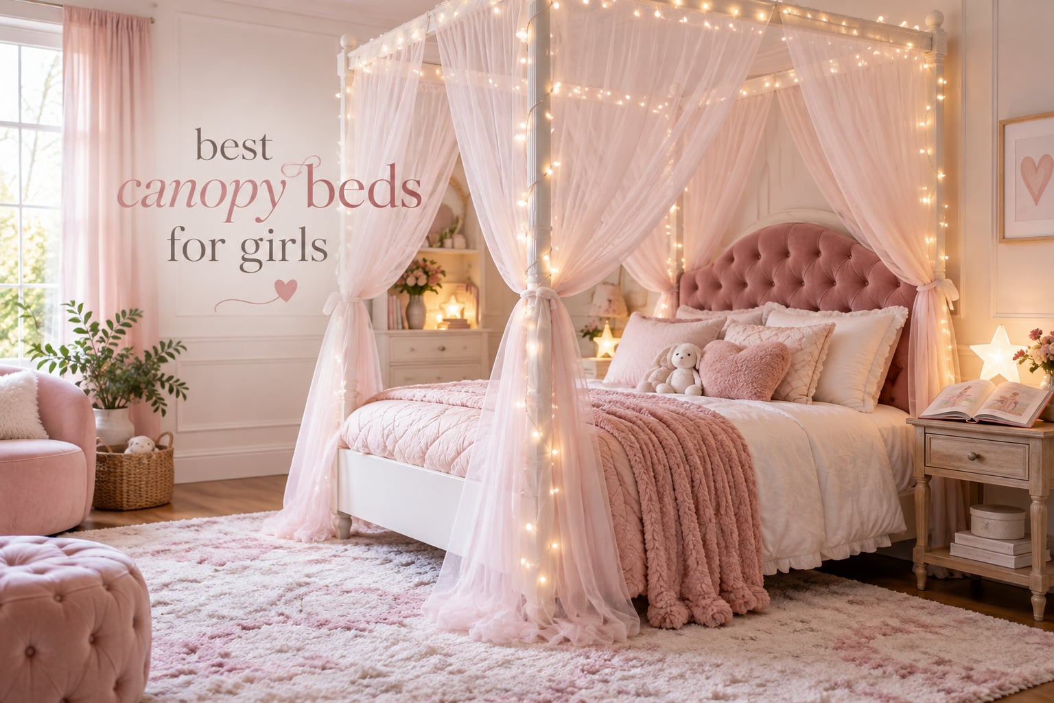best canopy beds for girls