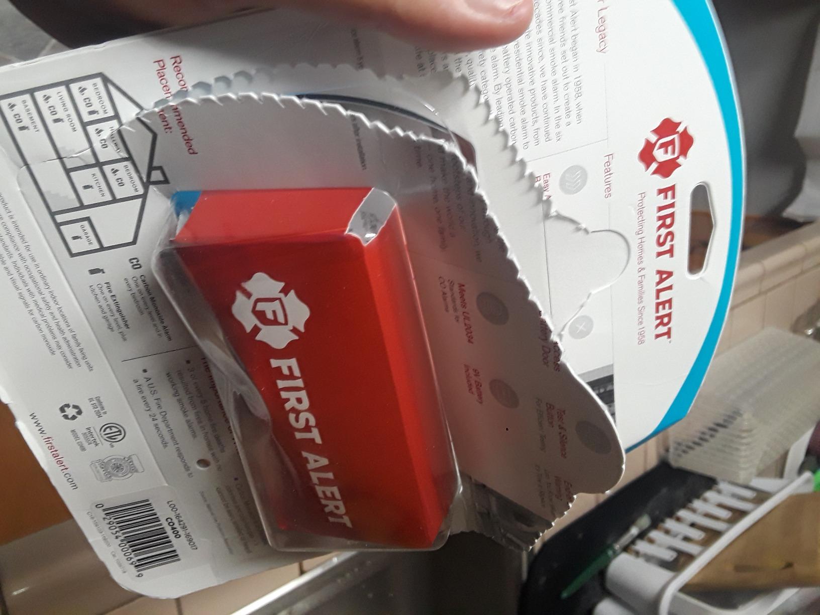 First Alert Battery Carbon Monoxide Alarm customer photo 2