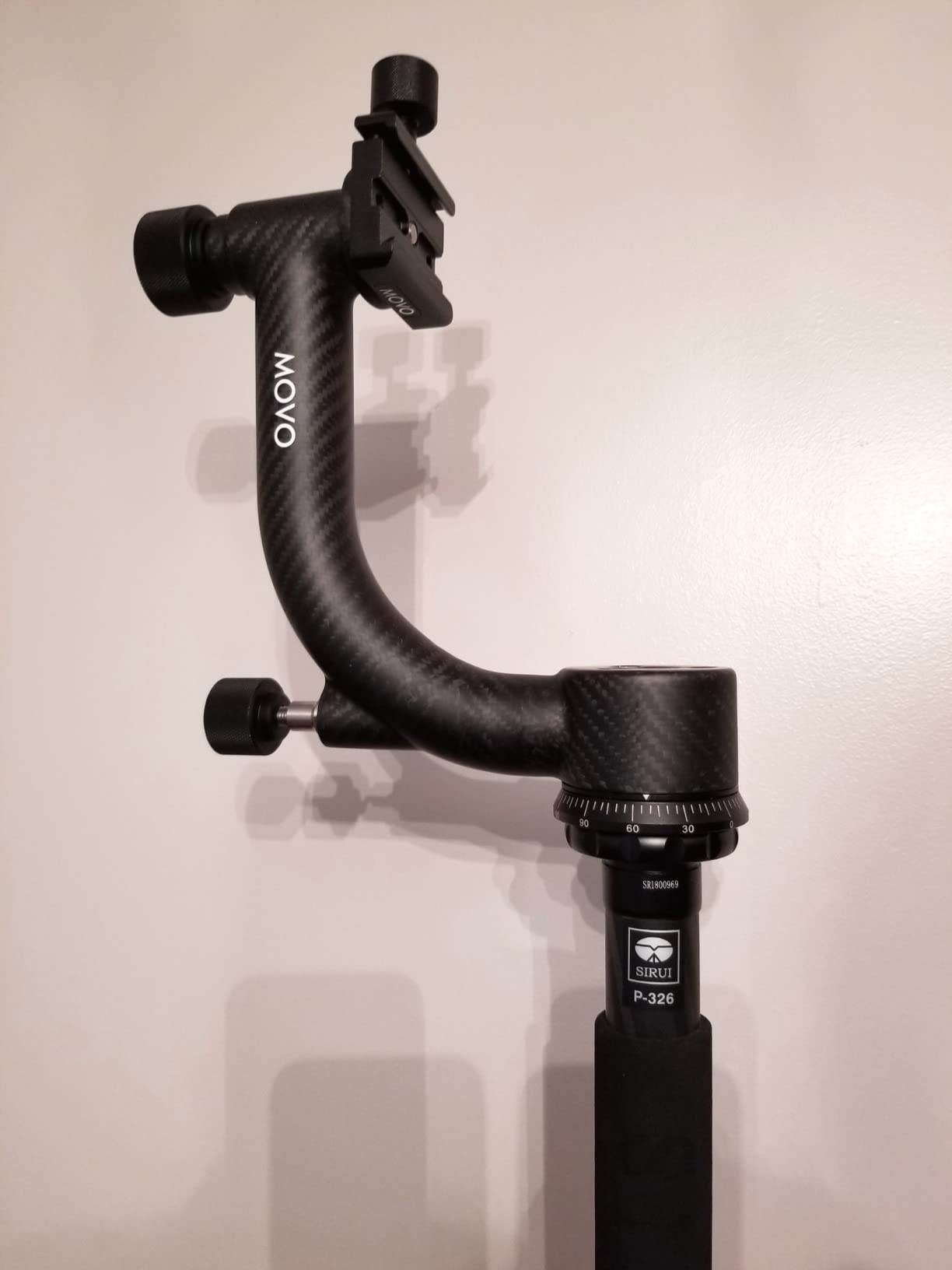 SIRUI Camera Monopod P-326 6 Section Carbon Fiber Compact Lightweight Travel Monopod customer photo 2
