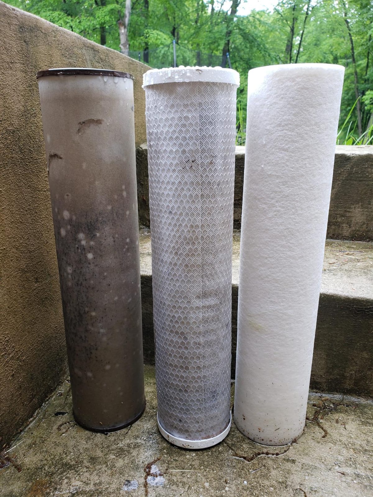 Home Master CFRFFE-20BB Replacement Whole House Iron Filter, Radial Flow 15gpm, Filters Soluble Iron, Manganese, H2S Sulfur, Up To 3ppm Combined, Stops Staining & Odors, 20” x 4.5