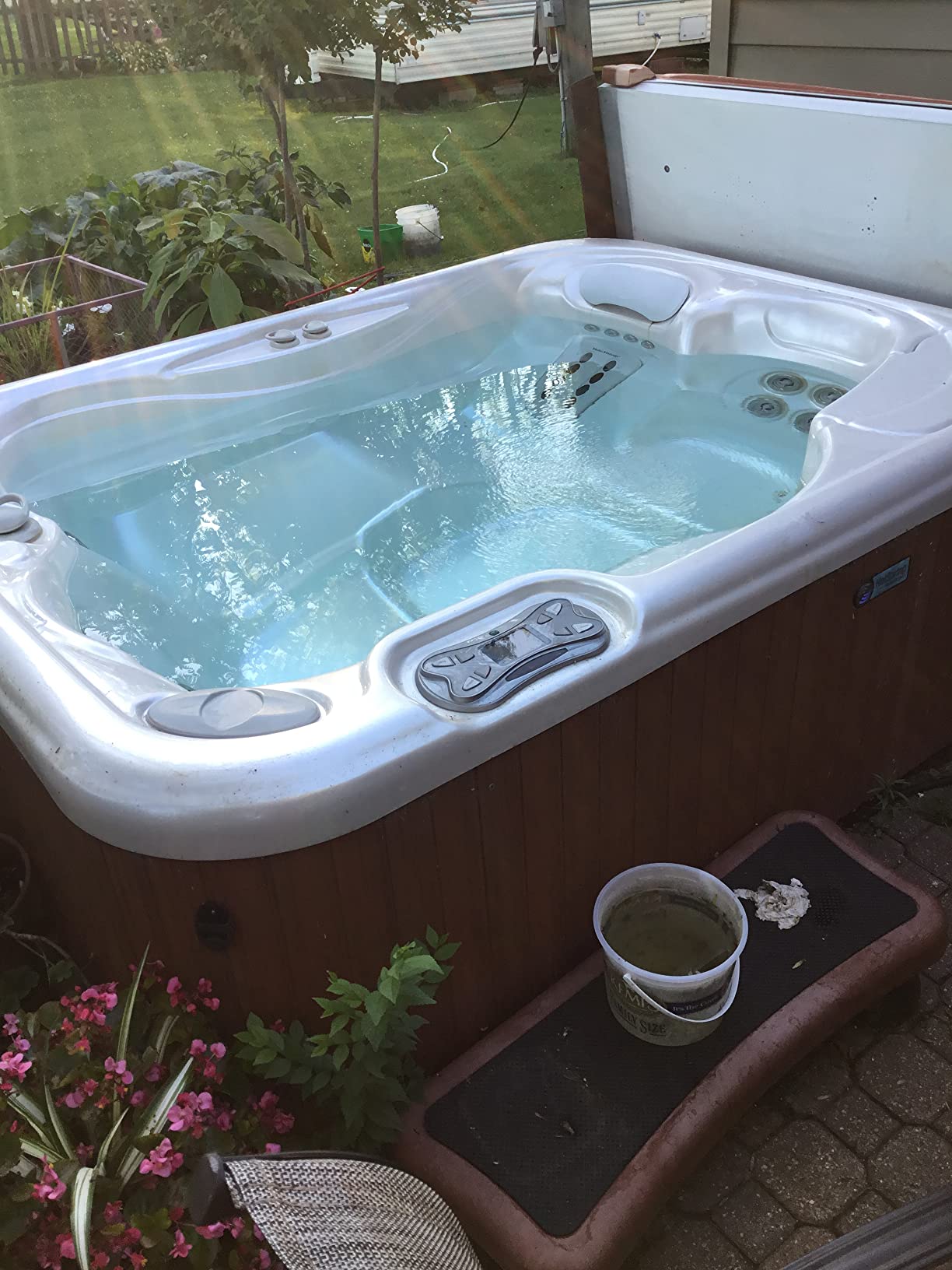 EcoOne Hot Tub Chemical Maintenance & Supply Kit | Spa Shock, Conditioner & Purification Kit | Contains Oneshock Chlorine Granular, SPA Monthly Conditioner & Filter Cleanser | 3 Month Supply customer photo 1