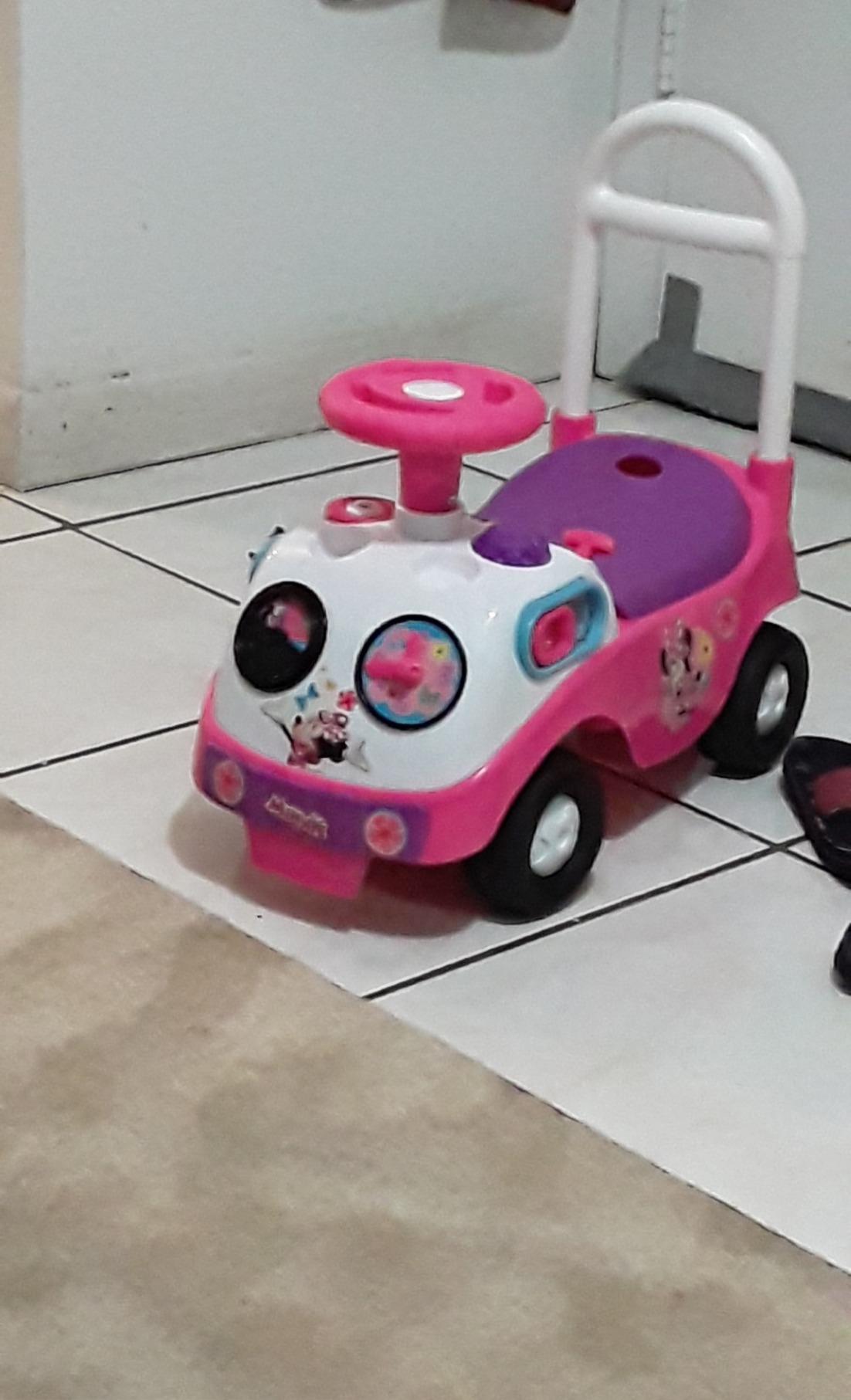 Kiddieland Disney Minnie Mouse My First Activity Ride-On, Toddler Push Car customer photo 1