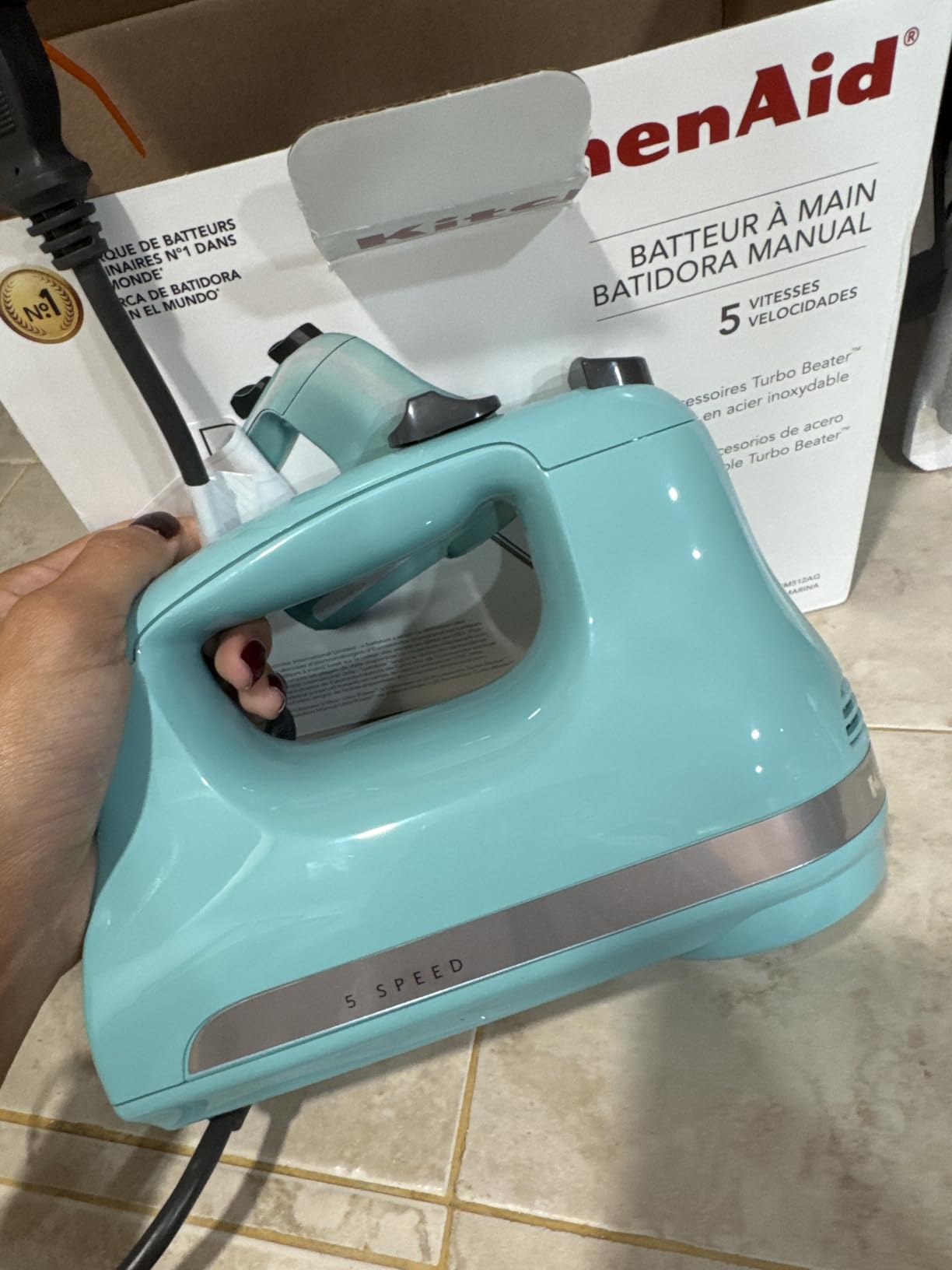 KitchenAid 5-Speed Hand Mixer customer photo 1