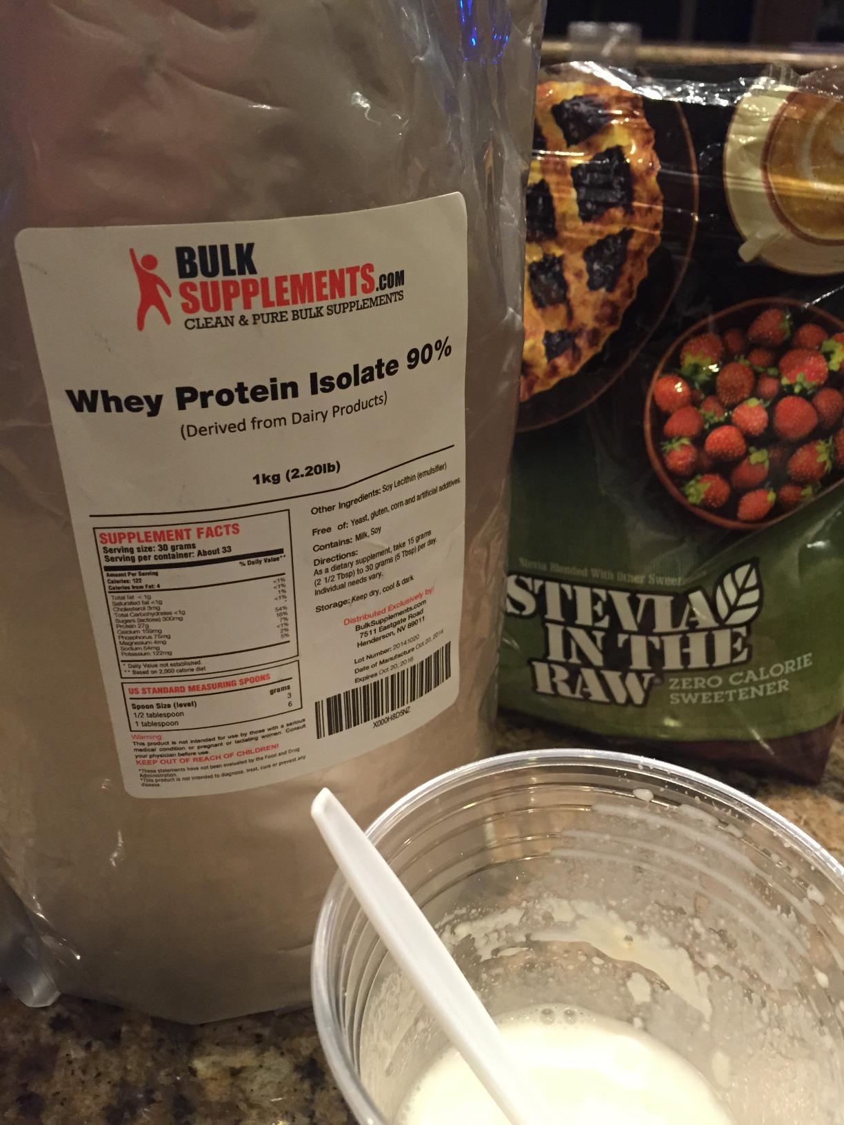 BulkSupplements Whey Isolate customer photo 2