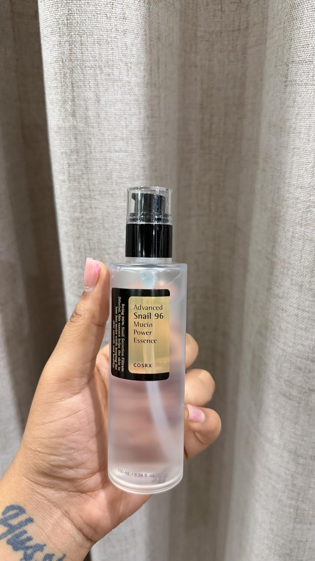 COSRX Snail Mucin 96% customer photo 2
