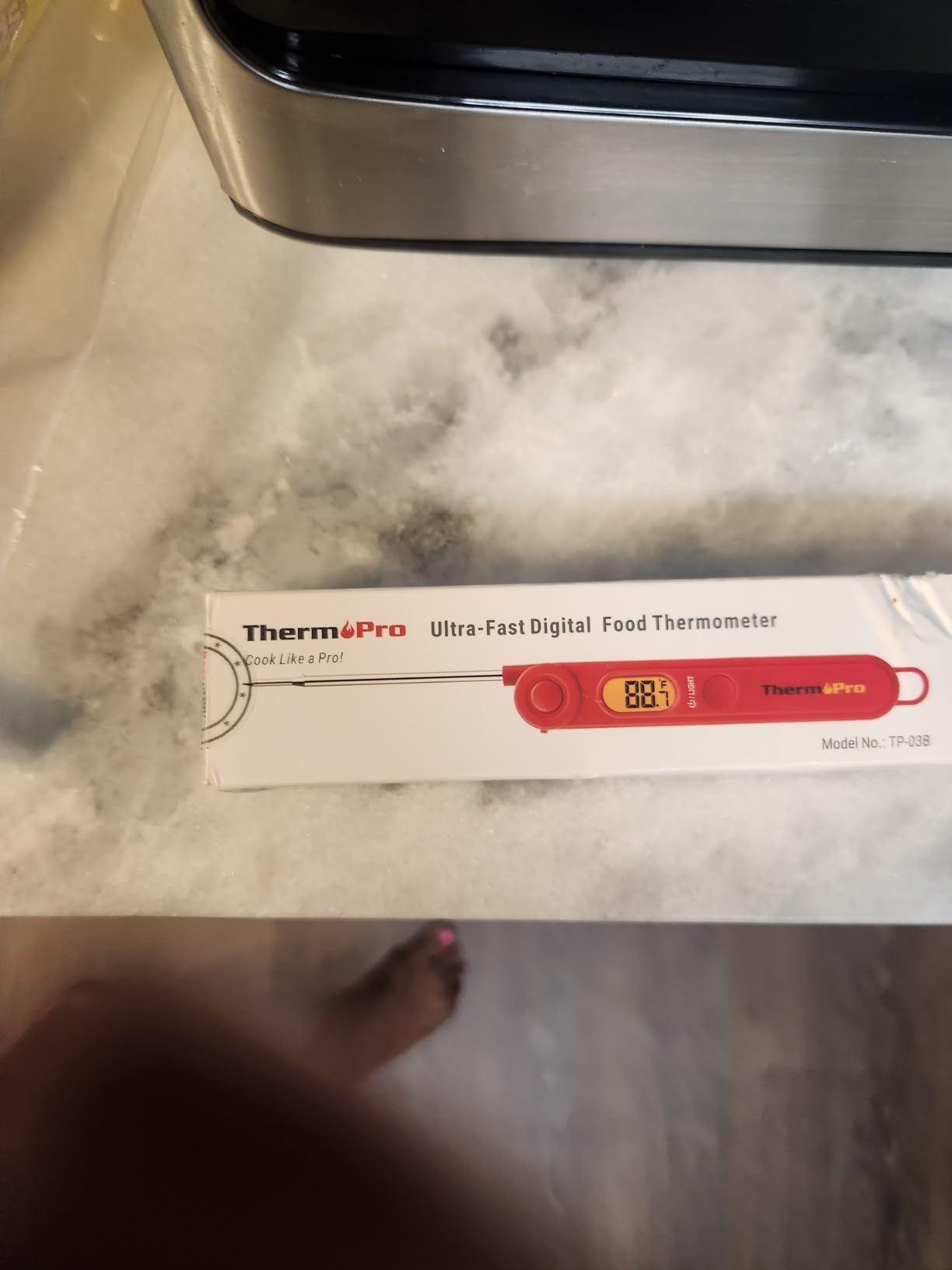 TempPro TempSwift Thermometer customer photo 1