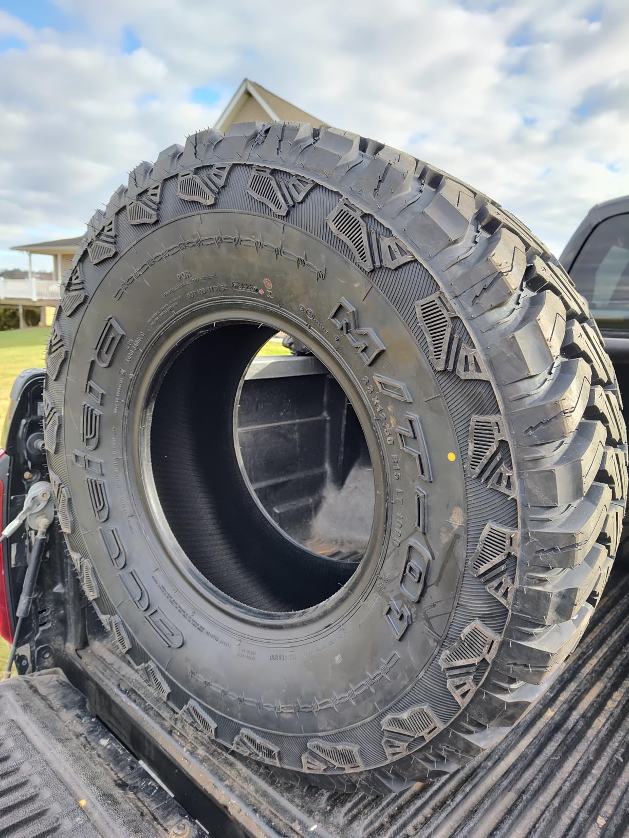 Accelera M/T-01 LT31X10.50R15 109Q Mud Terrain C (6 Ply) All Season Tire customer photo 2