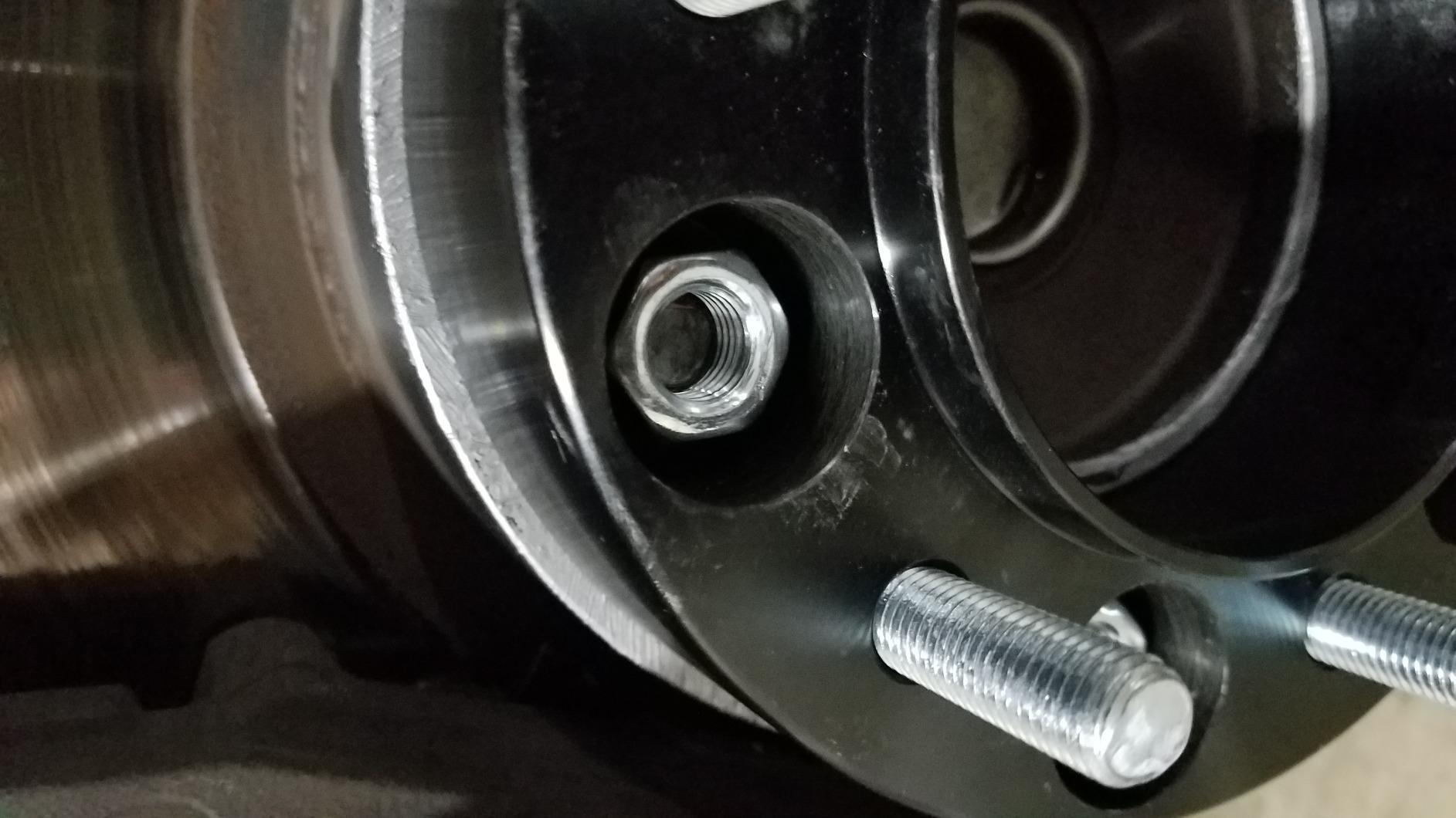 KSP 1 inch 6X5.5 Wheel Spacers for Tacoma 2016-2023, 6x139.7 mm to 6x139.7 mm Thread Pitch M12x1.5 Hub Bore 108mm Adapters for 6 Lugs Tacoma 2005-2015, 4Runner Tundra FJ Land Cruiser, Not Hubcentric customer photo 2
