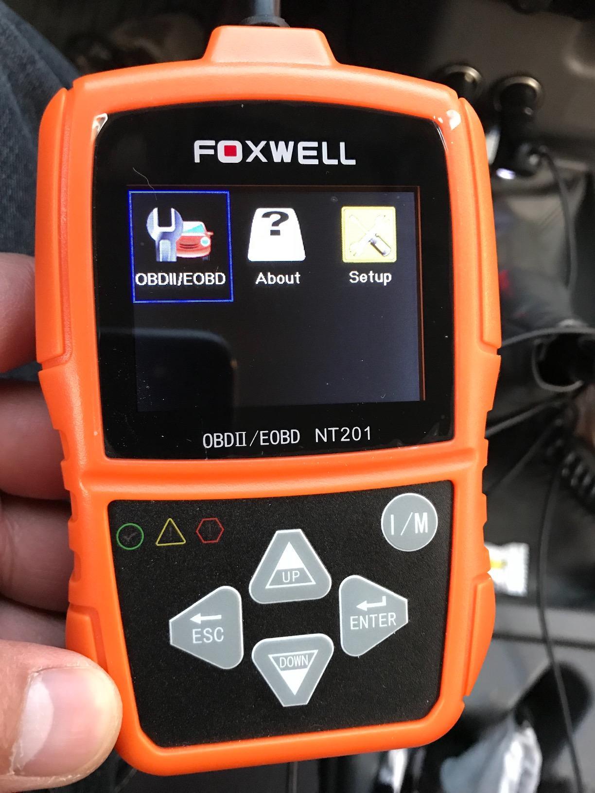 FOXWELL NT201 OBD2 Scanner Engine Code Reader for Cars and Trucks customer photo 2