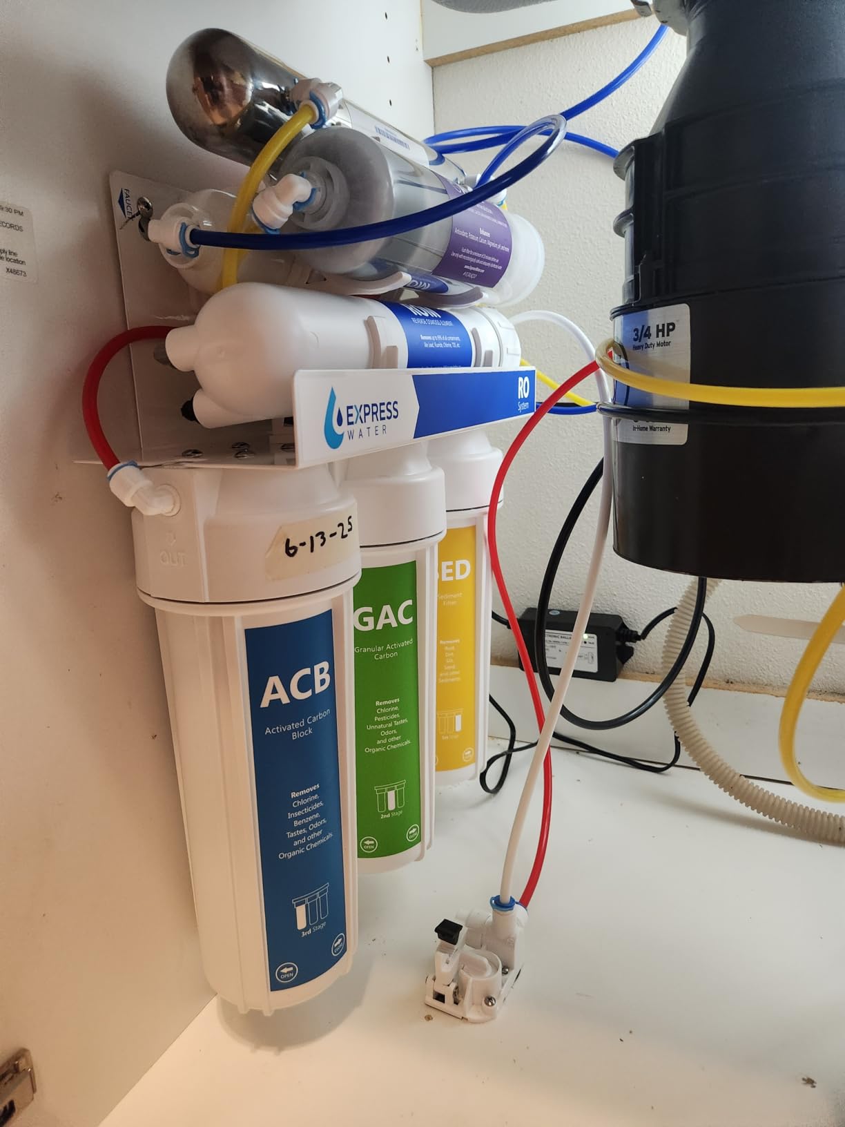 Express Water ROALKUV10D, 11-Stage RO Water Filter System, Alkaline & UV customer photo 1
