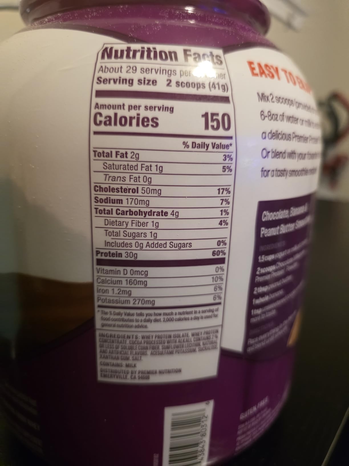 Premier Protein 30g customer photo 2