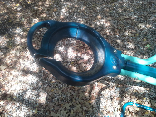 TP Toys Spiro Spin Teeter Totter - Bounces and Spins 360 Degrees, Blue/Green customer photo 1