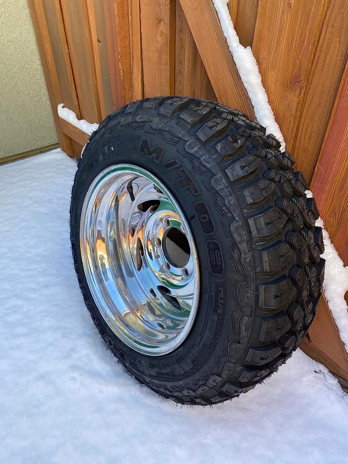 Forceum M/T 08 Plus Mud Off-Road Light Truck Radial Tire-27X8.50R14LT 27X8.50X14 27X8.50-14 95Q Load Range C LRC 6-Ply BSW Black Side Wall customer photo 1