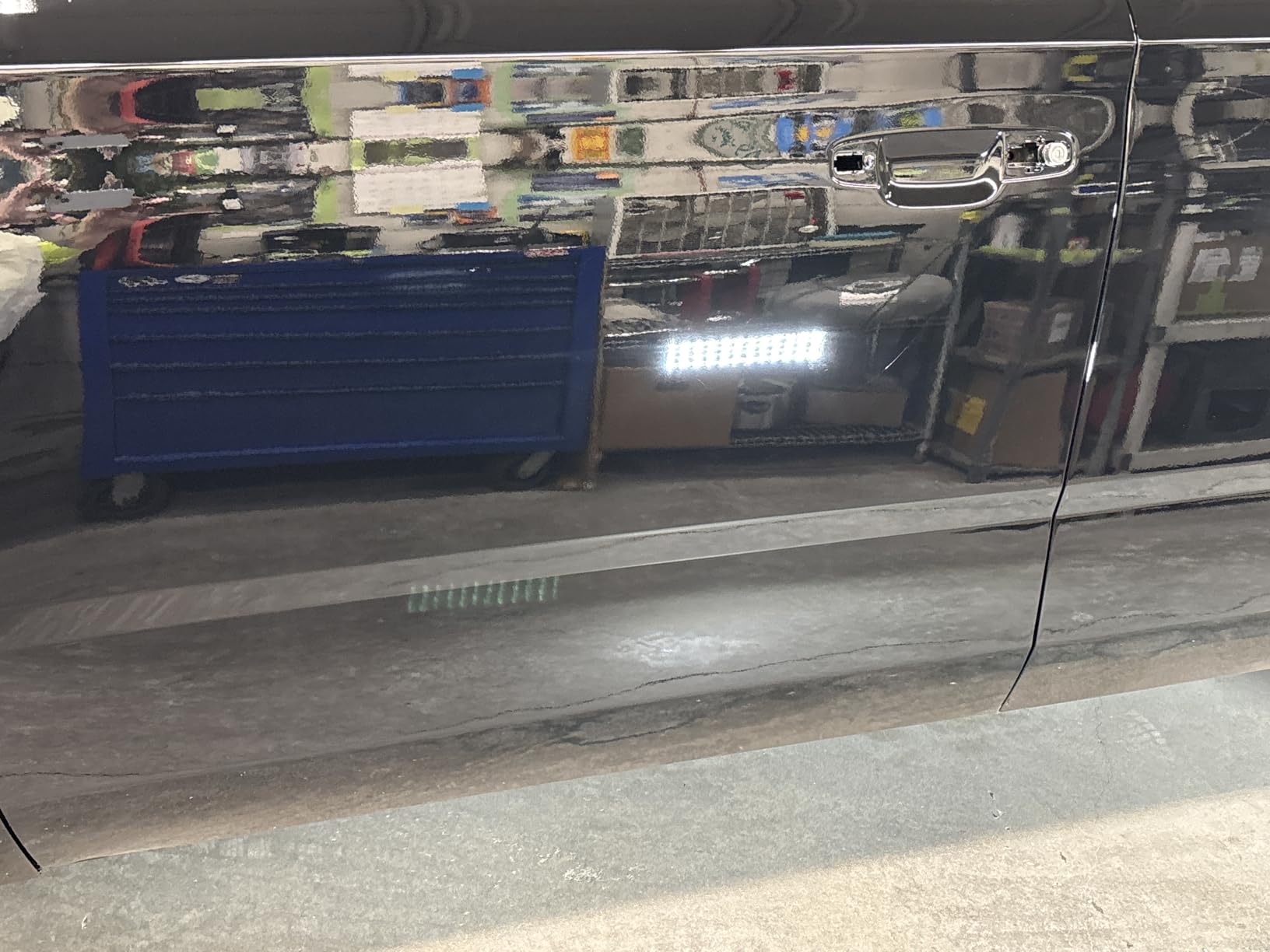 Car Wax for Dark Color Cars | Black, Charcoal, Midnight Blue | Liquid Depth & Sun Swirl Defender | 180g customer photo 2