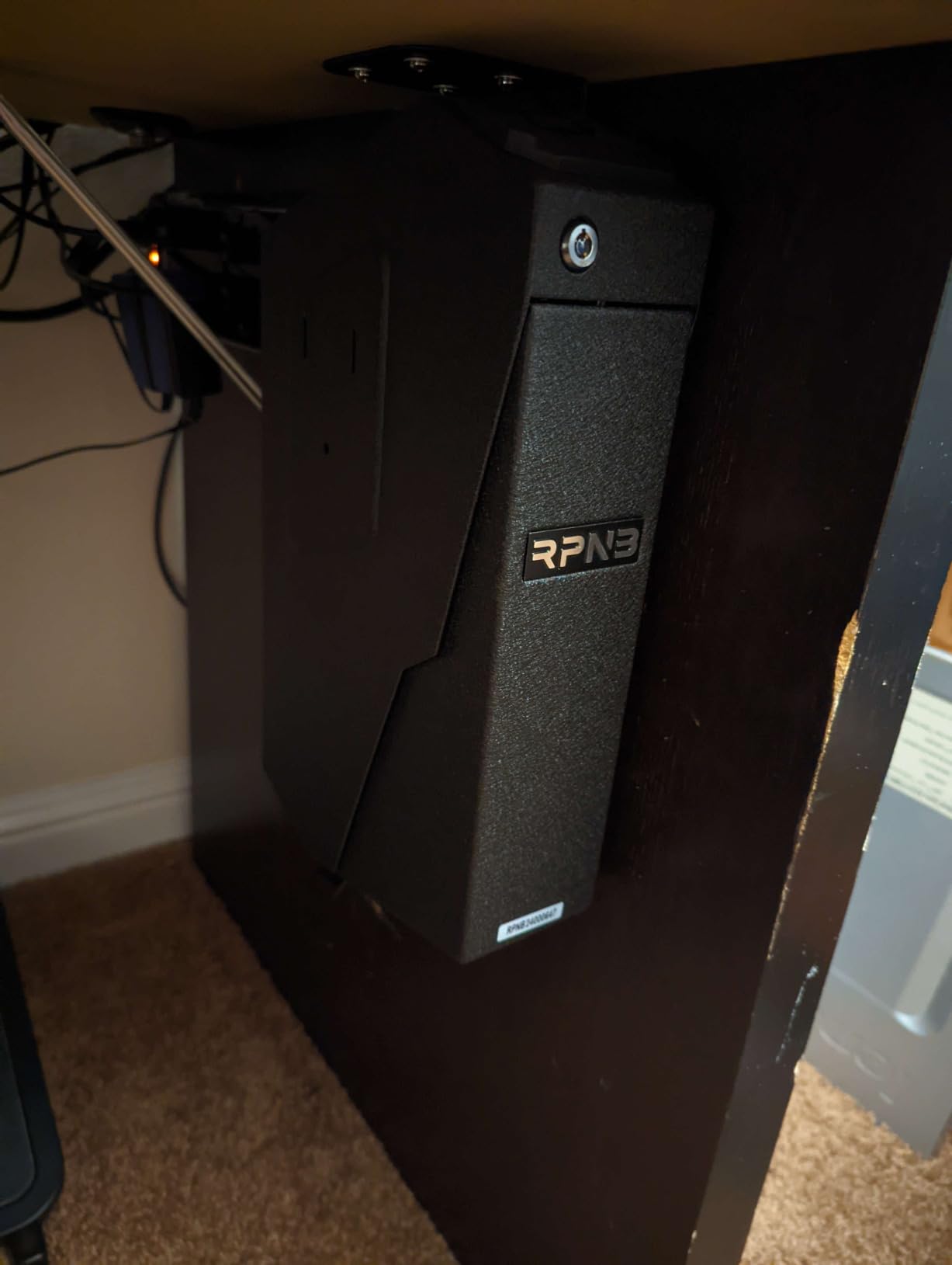 RPNB Gun Safe for Handgun,Wall Mounted Pistol Safe,Small Firearm Safes customer photo 1