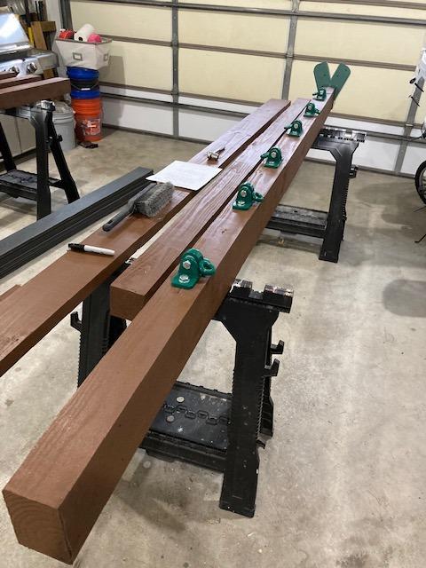 BETOOLL A-Frame 2 Brackets Swing Set Bracket with Mounting Hardware (Green) customer photo 1