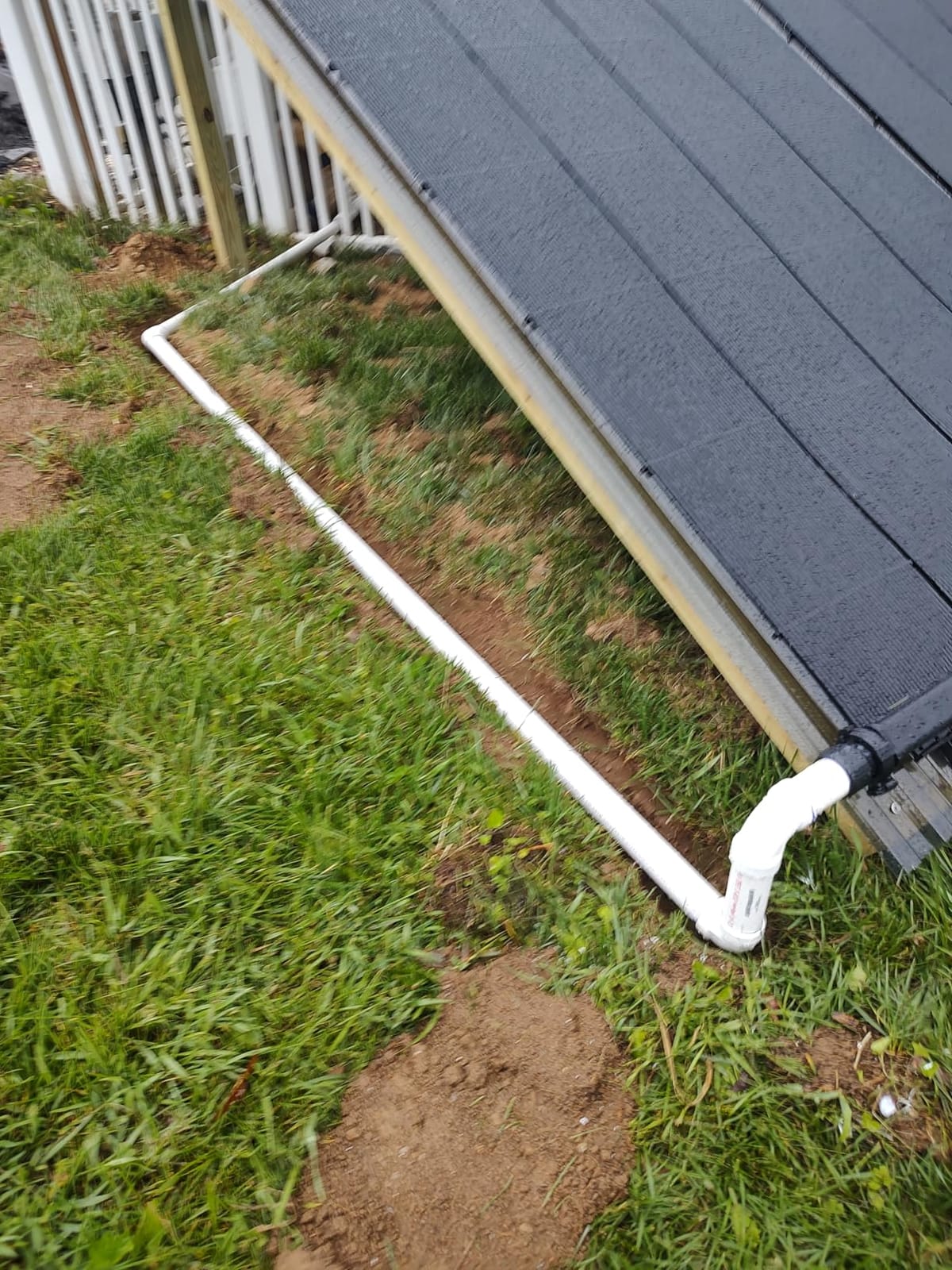 Industrial Grade Solar Pool Heater DIY Kit - Superior High-Wind Strapless Mounting System & Maximum Freeze Resistance (7-4'x12.5' / 350 Square Feet) customer photo 1