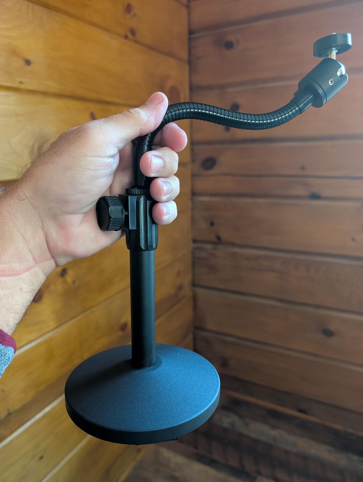 InnoGear Webcam Stand Arm for Desk Camera Mount Holder for Logitech Webcam customer photo 2
