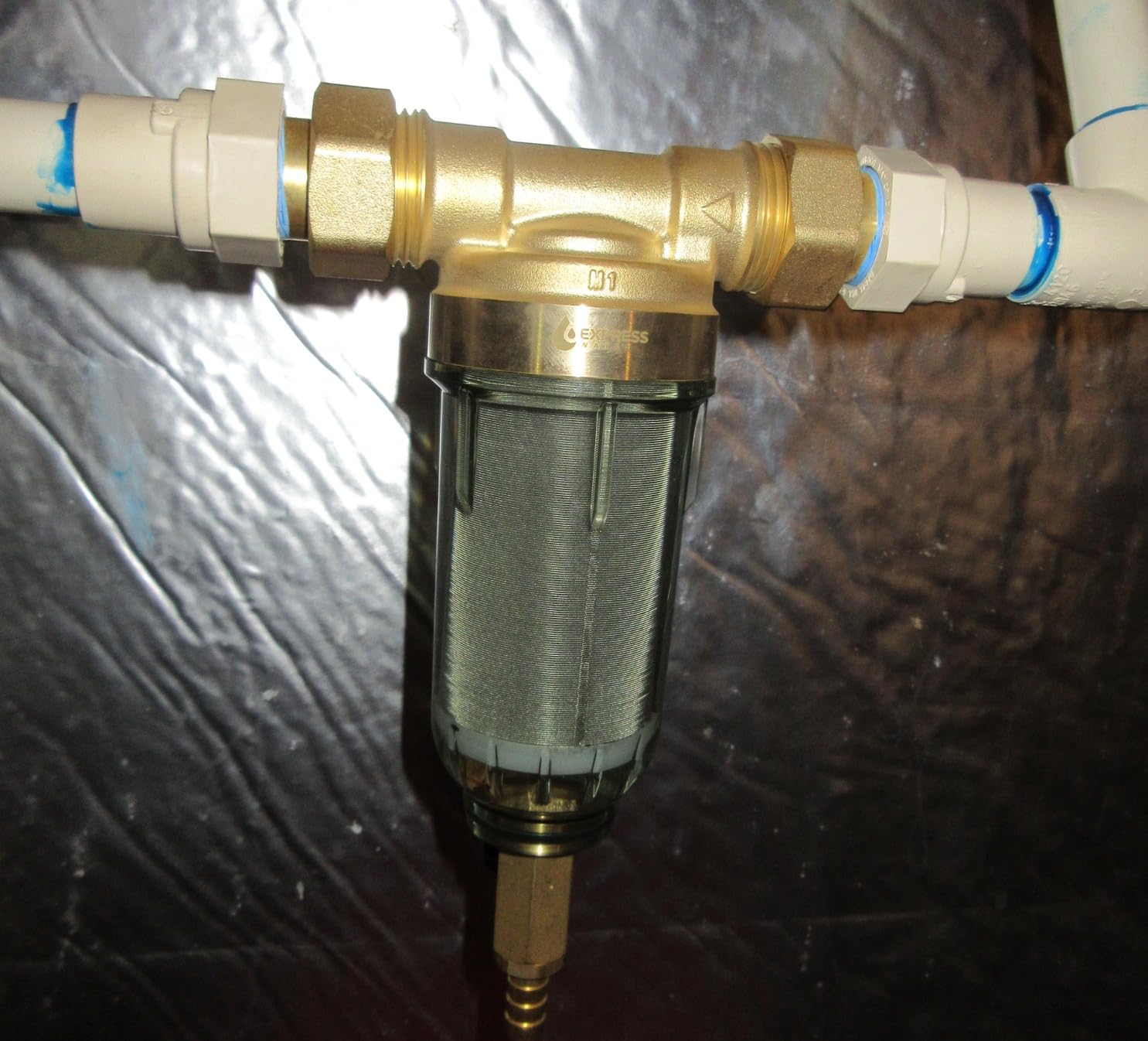 Express Water Whole House Sediment Water Filter, Spin Down, 50 Micron customer photo 1