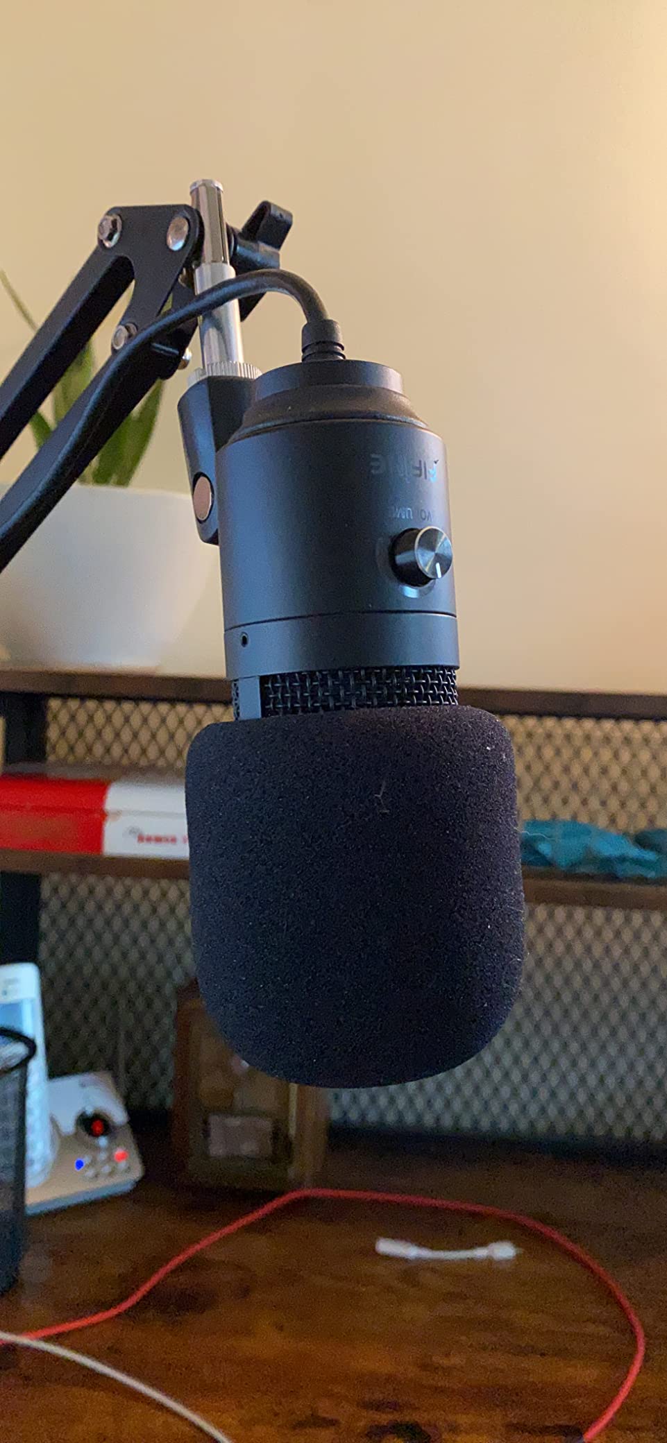 SM58 Pop Filter Compatible with Shure SM58 Microphone, SM58S SM58-LC Ball Type Mic to Reduce Wind Noises, Windscreen Microphone Cover by YOUSHARES (2 Pack) customer photo 2