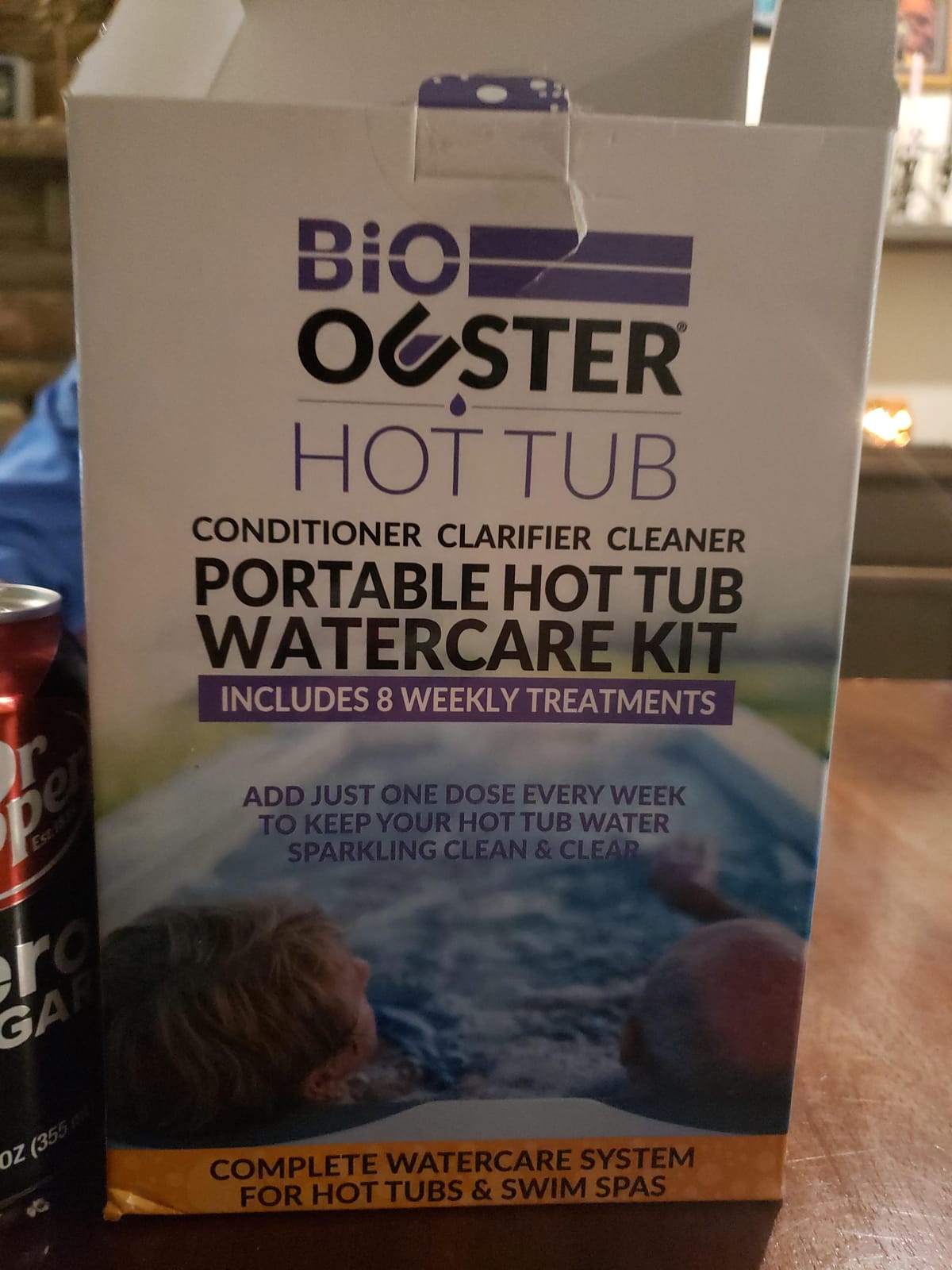 Bio Ouster Hot Tub Chemicals Kit Complete Hot Tub Cleaner Kit with 3in1 Weekly Care, Power Purge Jet Cleaner, Towel, Measuring Cup for Standard and Inflatable Spas Made in USA customer photo 2