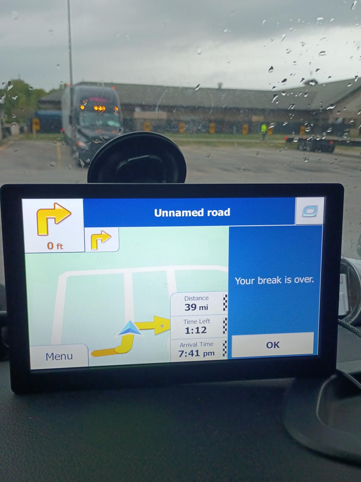 Truck GPS Commercial Drivers 2026, 9 inch Trucker GPS for Semi Truck customer photo 1