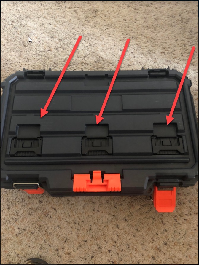 beyond by BLACK+DECKER BLACK+DECKER BDST60500APB Stackable Storage System - 3 Piece Set (Small, Deep Toolbox, and Rolling Tote) customer photo 1