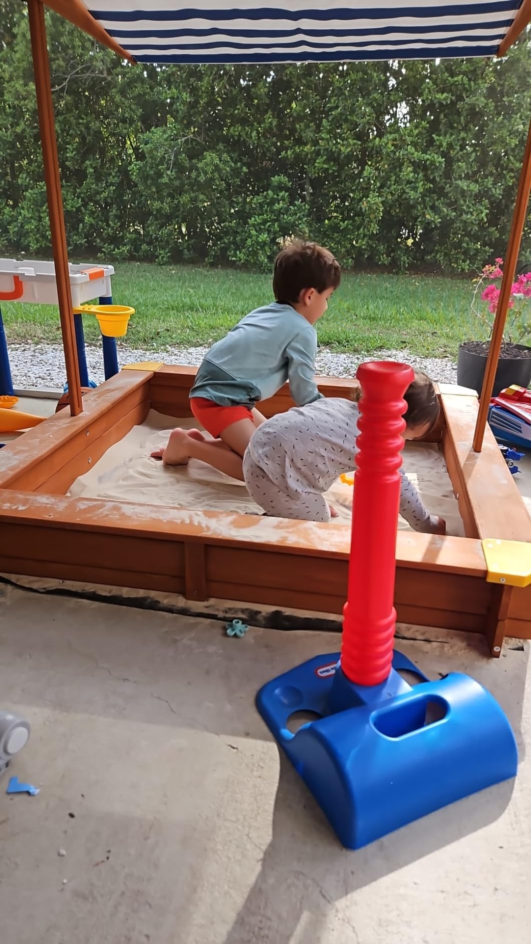 Kids Sandbox with Cover, 46.5