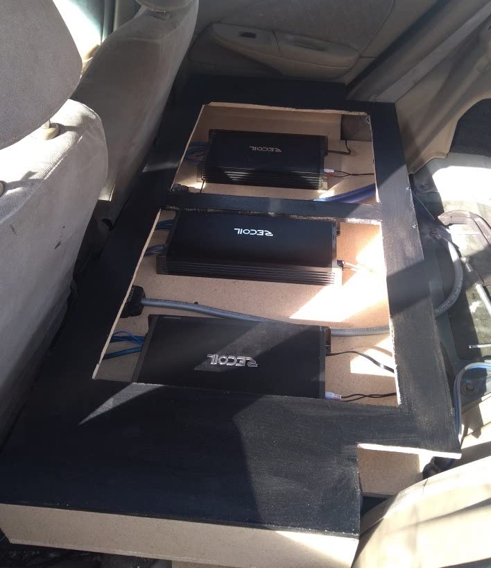 Recoil RED1200-1 2500W Class D Car Audio Mono Block Subwoofer Amplifier customer photo 1