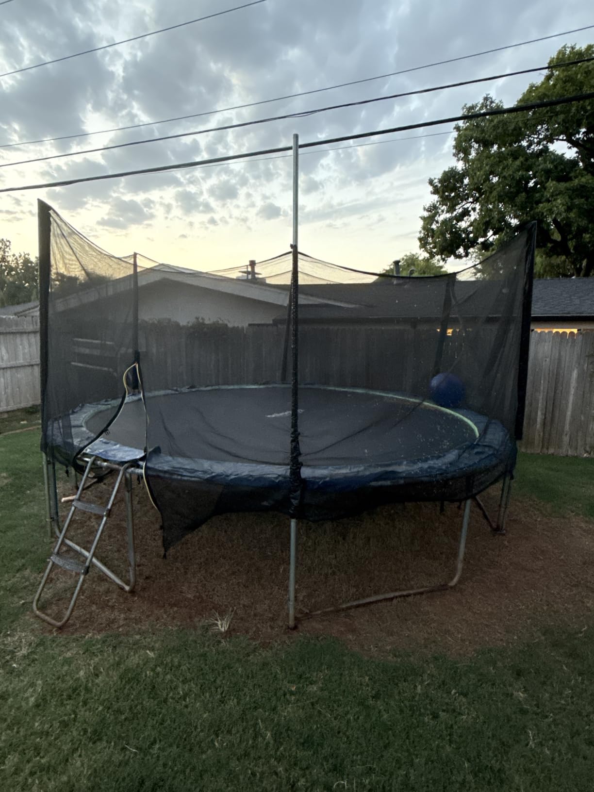 Giantex Trampoline Safety Net, Replacement Enclosure Net customer photo 2