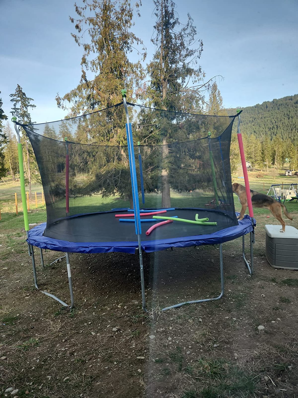Trampoline Net Replacement Safety Trampoline Net for 6 Straight Poles customer photo 1