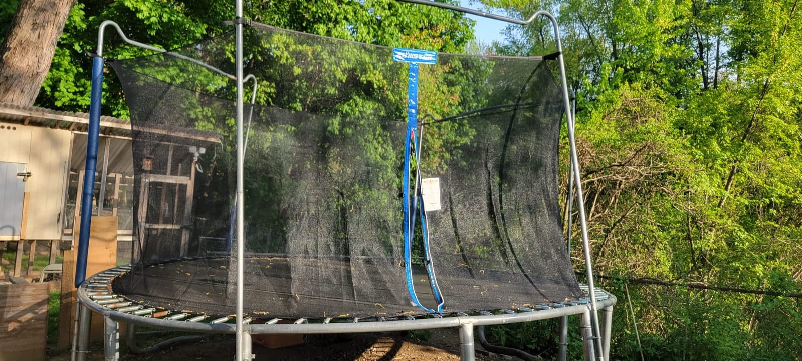 Trampoline Net Replacement Safety Trampoline Net for 6 Straight Poles customer photo 2