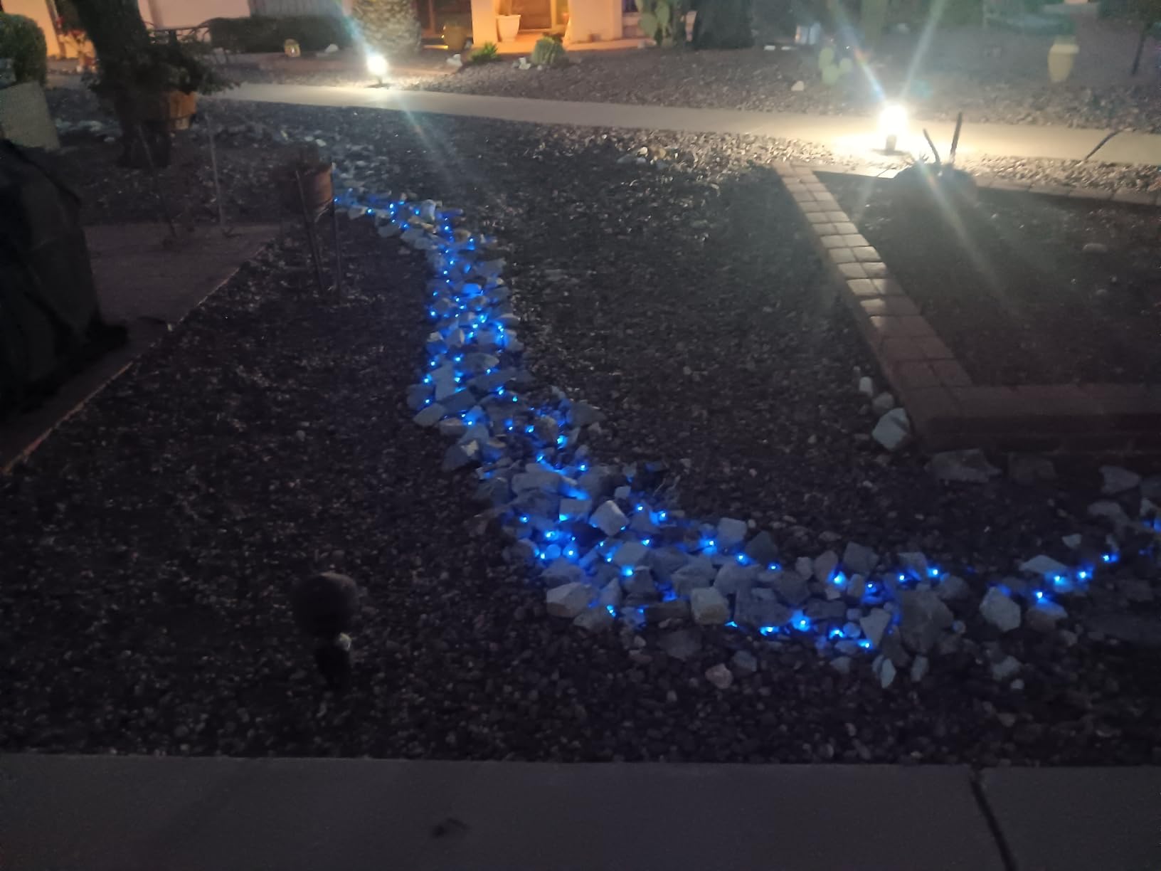 Joomer Orange Purple Halloween Solar String Lights,2 Pack Total 80FT 240LED customer photo 2