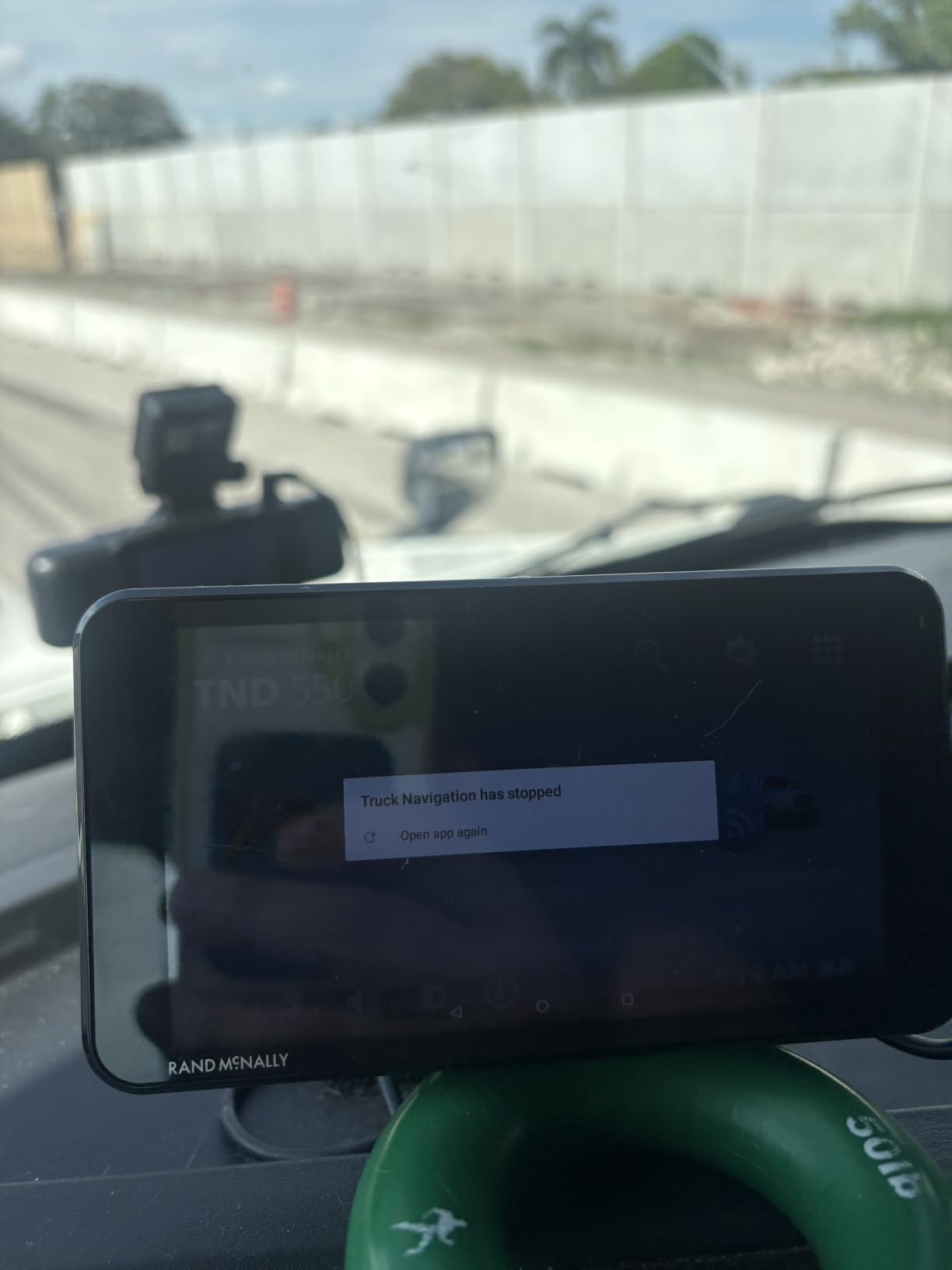 Rand McNally TND 550 5-inch GPS Truck Navigator Easy-to-Read Display Custom Truck Routing and Rand Navigation 2.0 (Renewed) customer photo 2