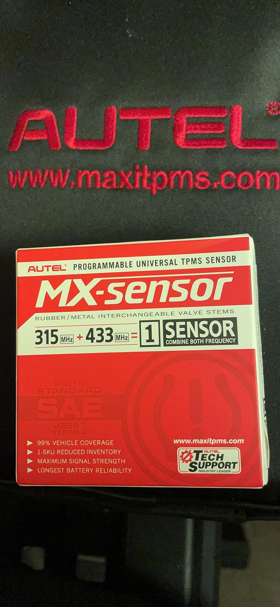 Autel TPMS MX-Sensor 315+433MHz Dual Frequency Tire Sensor, OE Quality customer photo 2