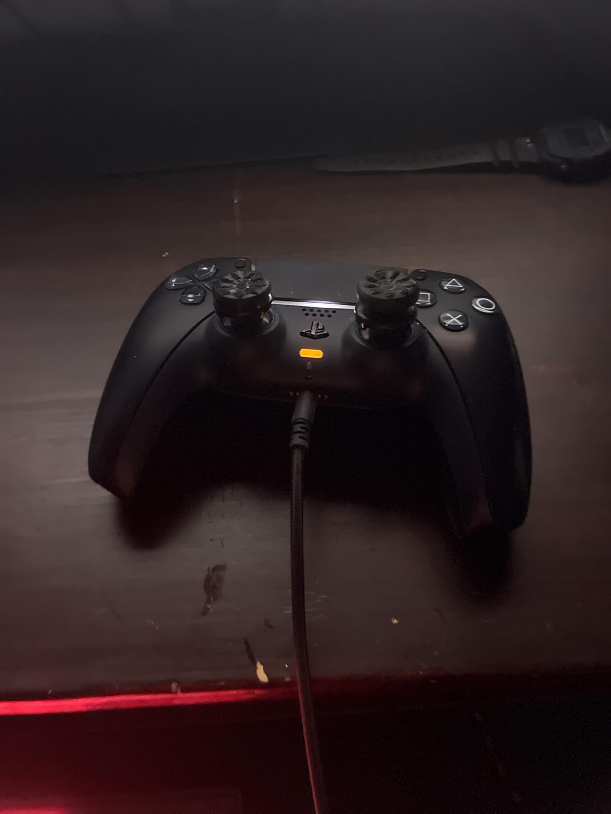 KontrolFreek FPS Freek Galaxy Black for PlayStation 4 (PS4) and PlayStation 5 (PS5) | Performance Thumbsticks | 1 High-Rise, 1 Mid-Rise | Black (Limited Edition) customer photo 2