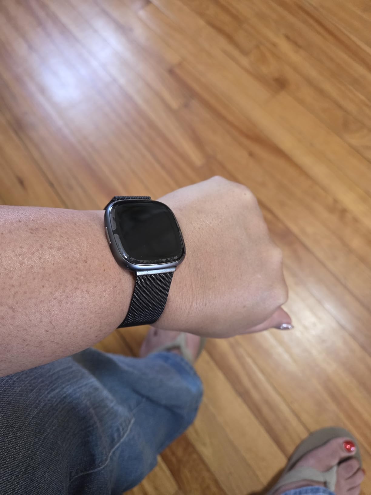 Fitbit Sense 2 Health and Fitness Smartwatch - Shadow Grey/Graphite customer photo 2