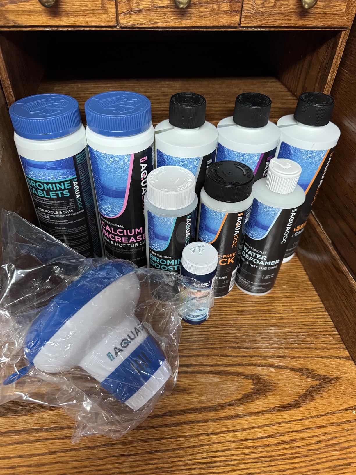 AquaDoc Bromine Hot Tub Starter Kit - Complete Spa Chemicals Kit customer photo 1