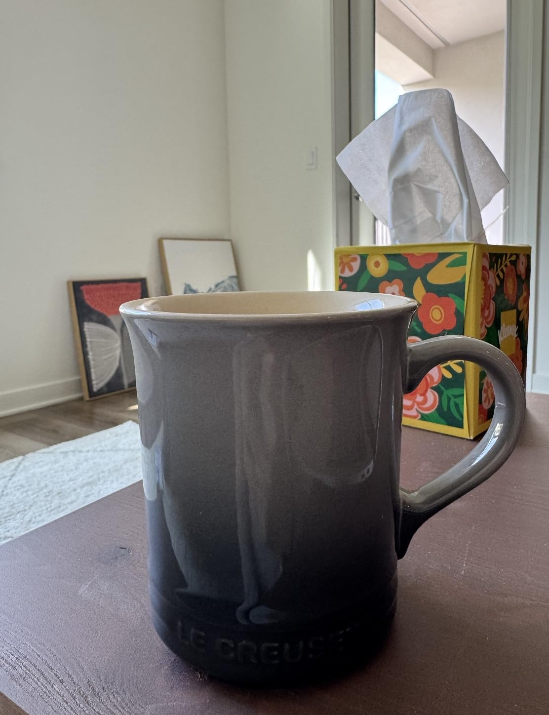 Le Creuset Stoneware Vancouver Mug, Set of 4, 14 oz. each, Sea Salt customer photo 2