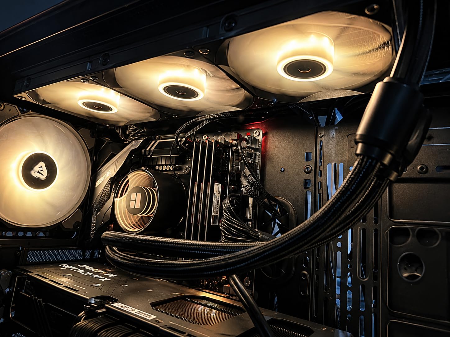 Thermalright Frozen Notte 360 Black ARGB V2 Water Cooling CPU Cooler, 360 Black CPU Cooler Specifications, 3×120mm PWM Fans, S-FDB Bearings, Suitable for AMD/AM4, Intel LGA 1700/1150/1151/1200/2011 customer photo 2